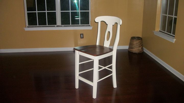 new chairs, painted furniture