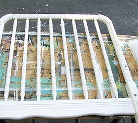 hi all this is my first post here on hometalk but i m sure i ll be a regular, repurposing upcycling, woodworking projects, I started with this old piece of a crib