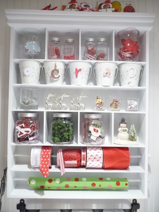 stay organized this holiday season here are 5 secrets to a clutter free holiday, organizing, storage ideas, Organized Wrapping Room