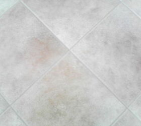 sealer to get tile floor and wall grout clean, bathroom ideas, home maintenance repairs, tile flooring, tiling, Now look at this gray tile floor after Grout Shield