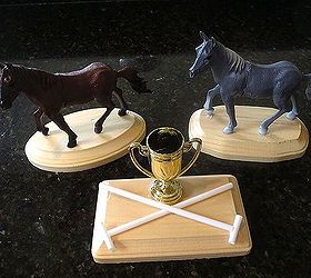 polo picnic with the ponies, outdoor living, DIY Pony trophies