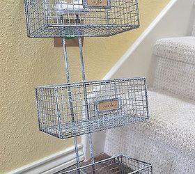 how to disguise ugly wall fixtures, home decor, wall decor, This is my easy solution Hanging metal baskets from TJ Maxx
