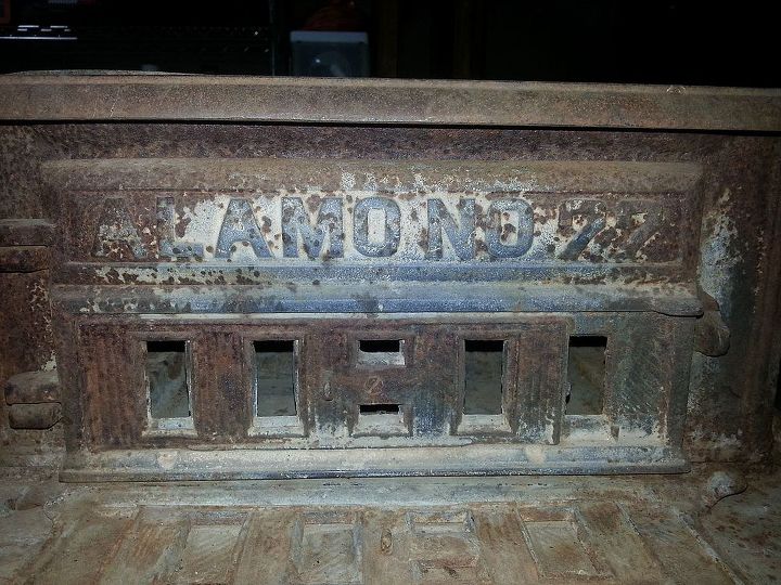 q how to restore an old cast iron wood burning stove, diy, how to, painted furniture, repurposing upcycling