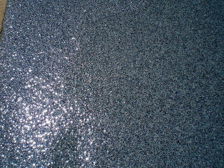 featured photos, Closeup of the Quartz Floor This is a blend called Bluestone Many custom colors available