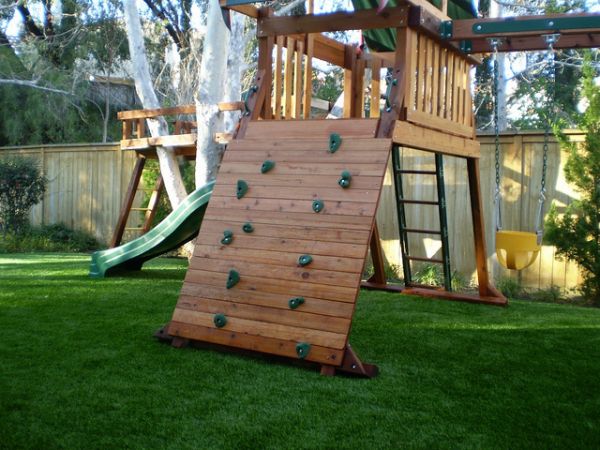 el uso de csped artificial para parques infantiles pblicos