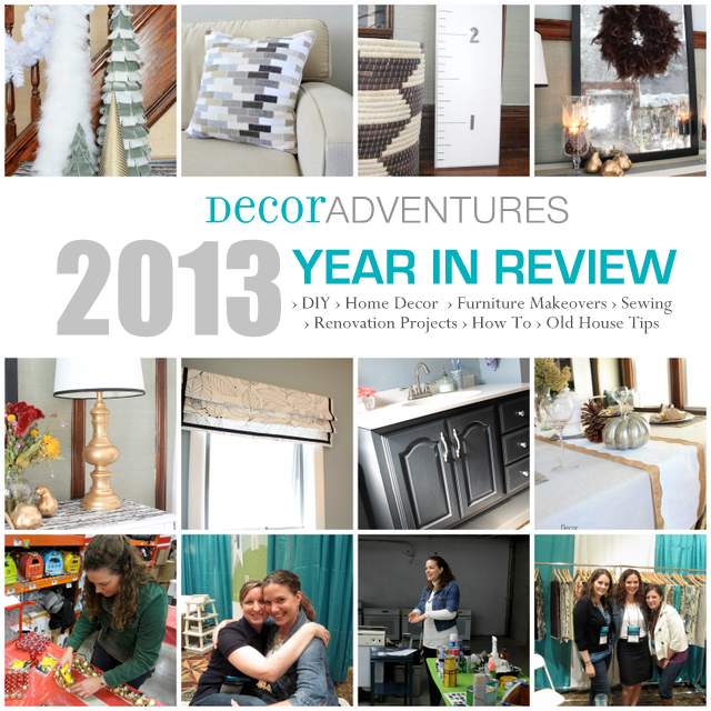 2013 year in review, diy, home decor, home improvement, 2013 Year in Review at Decor Adventures