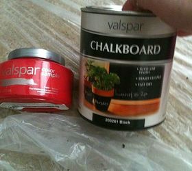 help, chalk paint, chalkboard paint, painted furniture, these are the paints i bought for it im not real pleased with the red color it turned out way too pink I need serious help