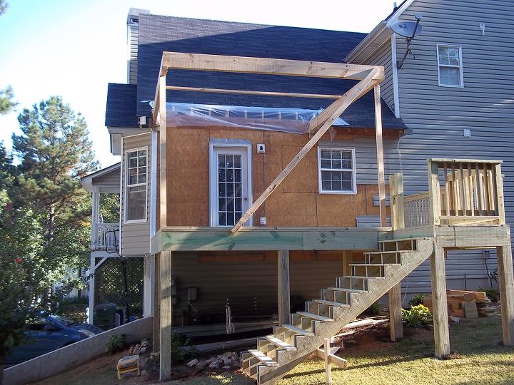 someone is getting a new deck for christmas which makes me wonder if you could, decks, outdoor living, IN PROGRESS