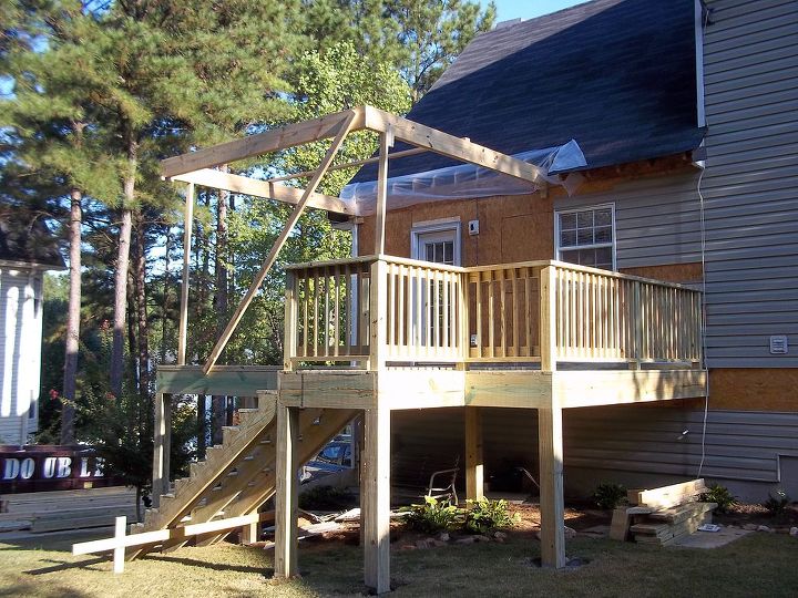 someone is getting a new deck for christmas which makes me wonder if you could, decks, outdoor living, IN PROGRESS