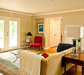 atlanta cape cod renovation and addition, home decor, home improvement, Living Room