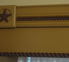 finished project of cornice boards for home office, home decor, window treatments