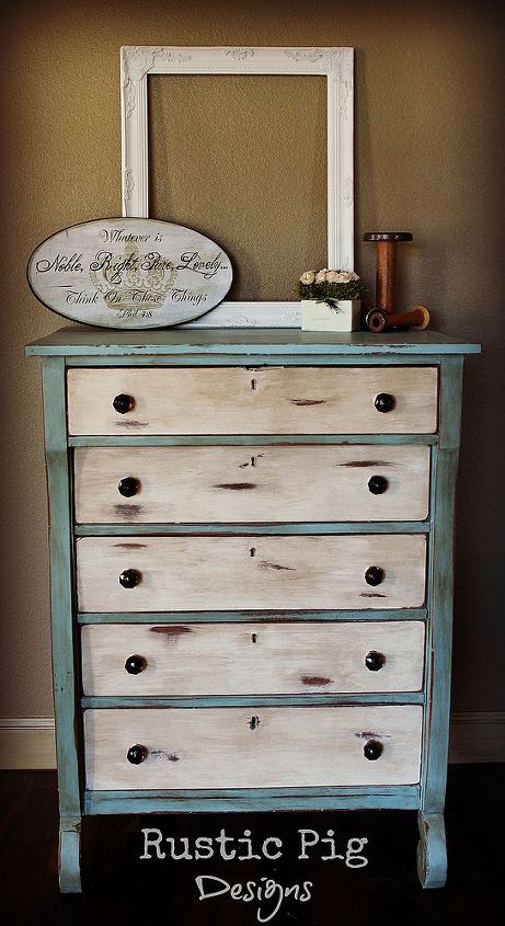 top ten projects of 2012, painted furniture, rustic furniture