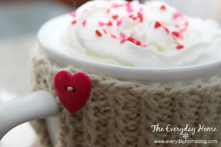 how to make a goodwill sweater coffee cozy almost no sew, crafts, seasonal holiday decor, This cute Sweater Coffee Cozy is so easy to make