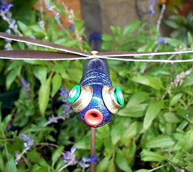 making dreamy dragonflies for the garden, crafts, gardening, repurposing upcycling, Myra Glandon s dragonfly