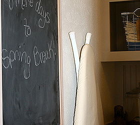 laundry room built ins, home decor, laundry rooms, organizing, shelving ideas, storage ideas, Chalk board for reminders