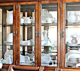 dining room and china cabinet makeover, home decor, painted furniture