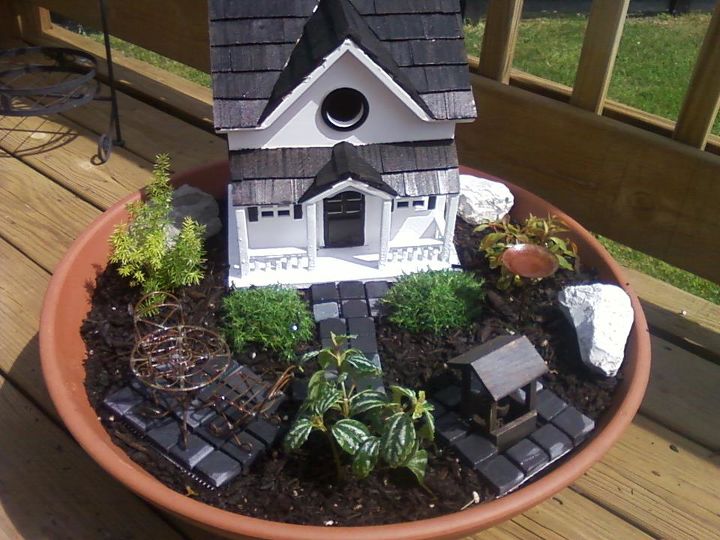 mini garden, crafts, gardening