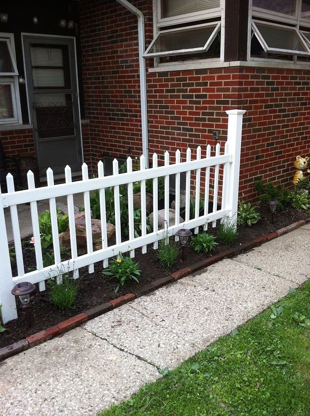 piece of the american dream, curb appeal, fences