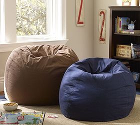 shopping for the dorm room, bedroom ideas, home decor, A classic beanbag chair is great because it doesn t take up too much space and can easily be pulled out to use and put away when not in use