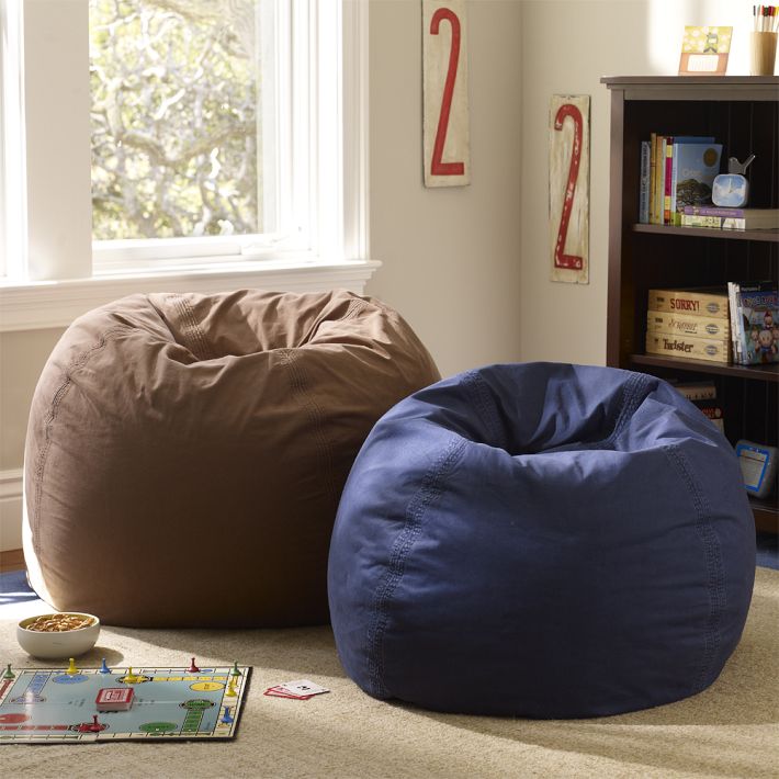 shopping for the dorm room, bedroom ideas, home decor, A classic beanbag chair is great because it doesn t take up too much space and can easily be pulled out to use and put away when not in use