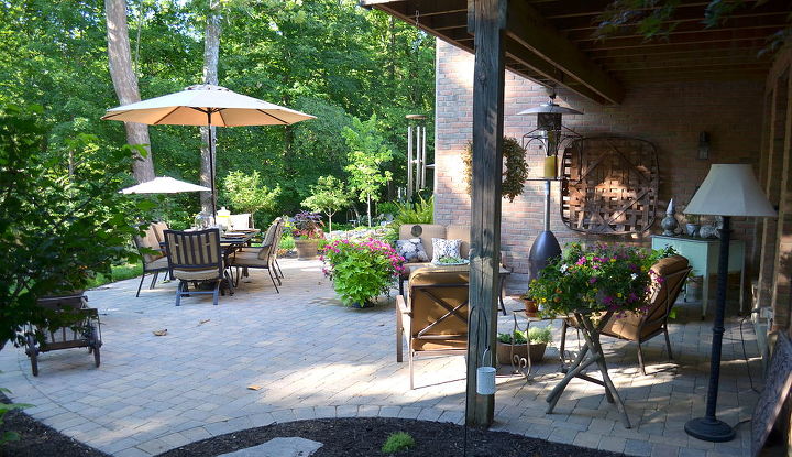 from sloping lawn to a backyard oasis, decks, outdoor living, ponds water features, View from gate
