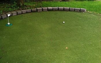 DIY Backyard Golf Green | My Dad's Gift to Himself for Father's Day