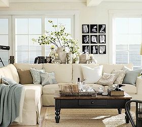 living room decor ideas, home decor, living room ideas, Pottery Barn always delivers the most beautiful spaces