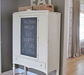 contact paper chalkboard hutch, chalk paint, chalkboard paint, painted furniture