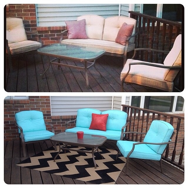 drab to fab, outdoor furniture, outdoor living, painted furniture, patio