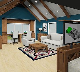 why not stay in your home ideas on adding a master suite addition, home decor, home improvement, Interior 3D rendering of master suite addition