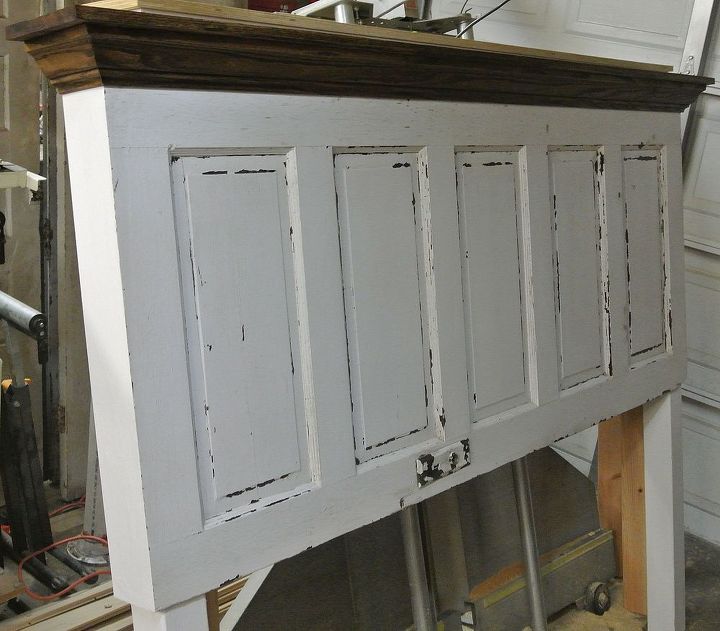 5 Panel 90 Yr Old Door Converted Into A King Size Door