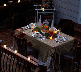 autumn tablescape, seasonal holiday decor, Never underestimate the beauty of simple candlelight