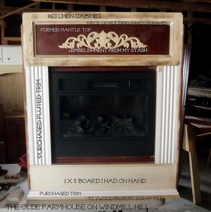 how to upgrade your electric fireplace heater on the cheap, During 2