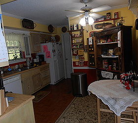 remodeled kitchen, home decor, kitchen design, lots of old stuff in a new place