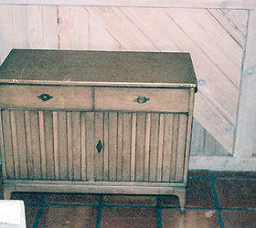 fab foyer part 2, home decor, painted furniture, I found two chest at a thrift store for 10 each They really helped to get the ball rolling on this make over The chests were primed and painted