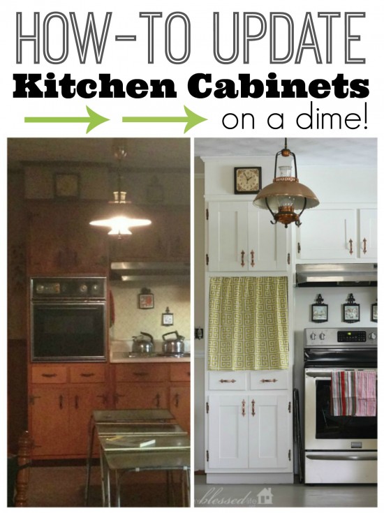 Update Kitchen Cabinet Doors On A Dime, How To Update Old Kitchen Cupboards