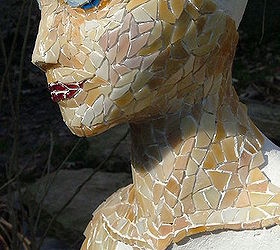 unfinished mosaic mixed media, crafts, tiling