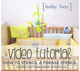 Learn HowTo Stencil A Wall Quote Stencil Video Tutorial Hometalk