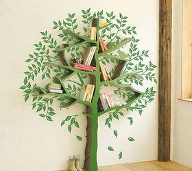 book tree, storage ideas