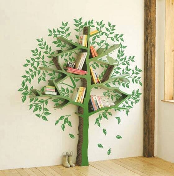 book tree, storage ideas