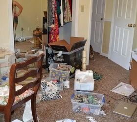 studio office organization project, craft rooms, home office, organizing, storage ideas