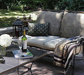 my favorite room is our outdoor living room we have coffee there every morning it, outdoor living, patio, pets animals