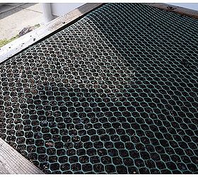 squirrel proof salad garden, gardening, pest control, 4 Cut poultry netting to fit your garden bed