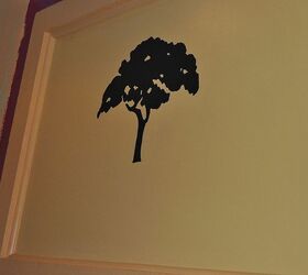 stuff i make, crafts, diy, painted furniture, a tree i hand painted at a local pub