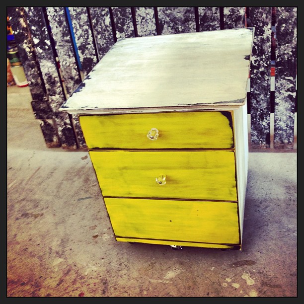 painted pieces, painted furniture, Same for the file cabinet