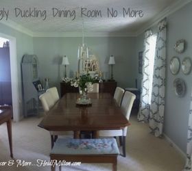 ugly duckling dining room becomes a swan, dining room ideas, home decor, Dining room AFTER
