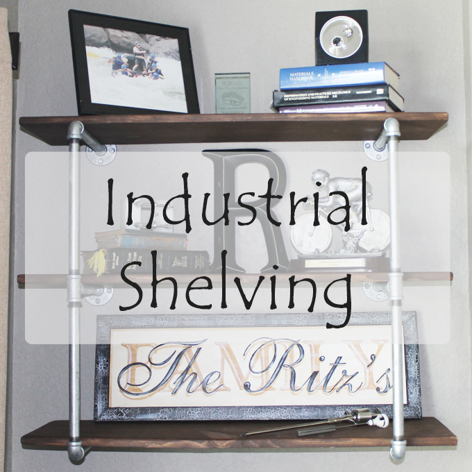 industrial shelves, diy, how to, repurposing upcycling, shelving ideas
