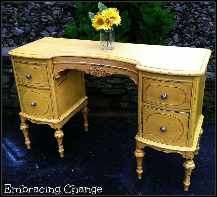 marvelous marigold antique vanity makeover the tutorial, painted furniture
