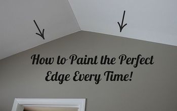 How to paint the perfect edge without painters tape!