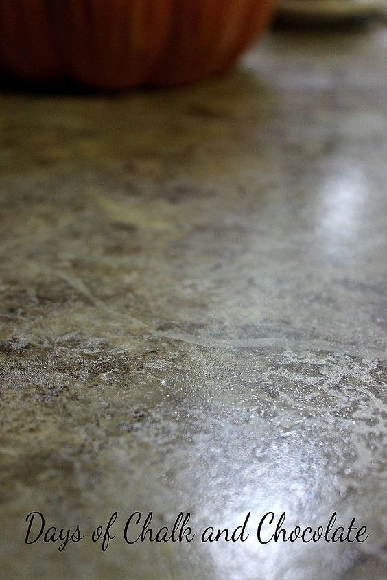 how to paint your counters, countertops, diy, how to, painting, Here is a close up to show the detail